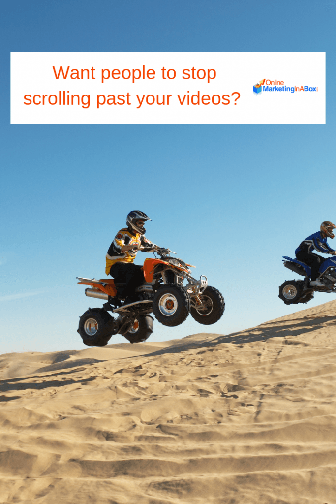 want people to stop scrolling past your video