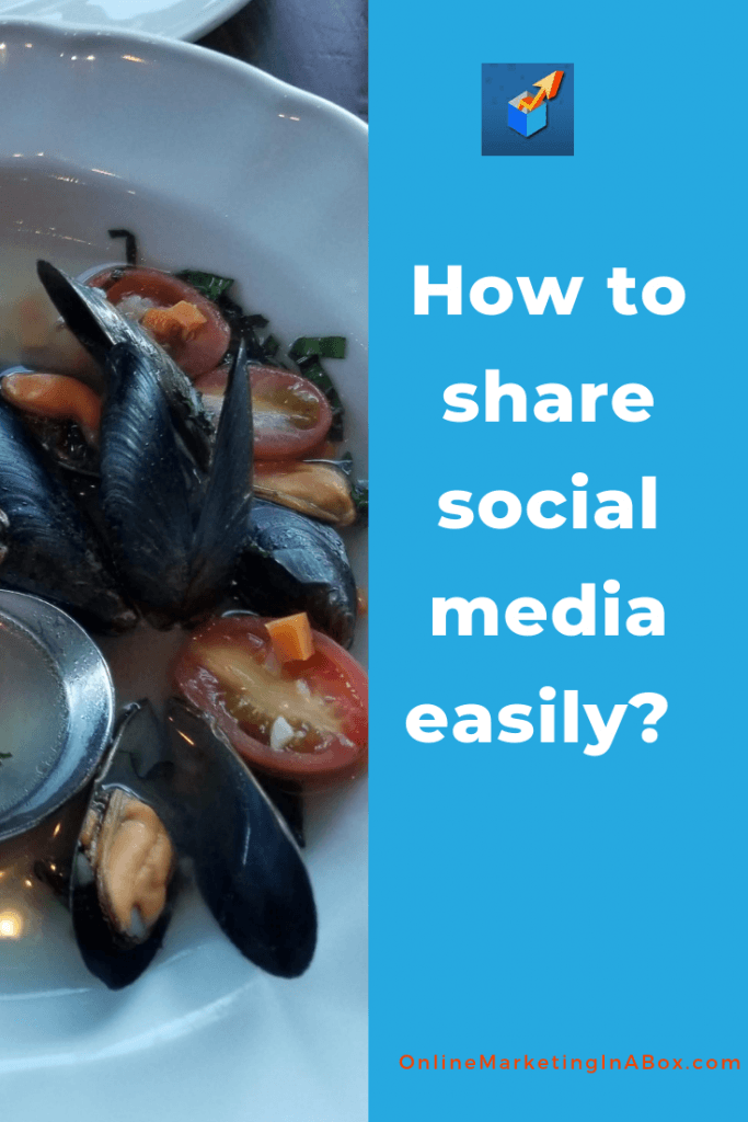 -How-to share social media easily