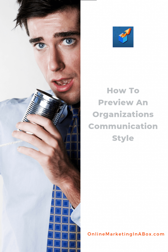 How To Preview An Organizations Communication